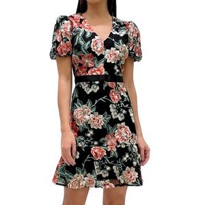 Sam Edelman Floral Embroidery Dress